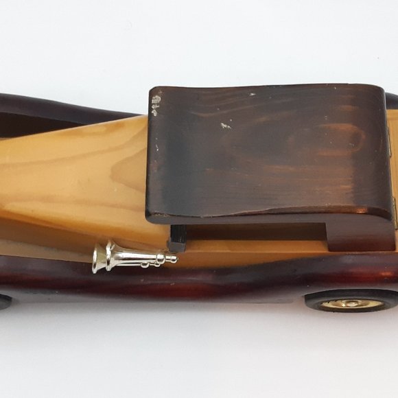 Vintage Wooden Model Car - Picture 4 of 11